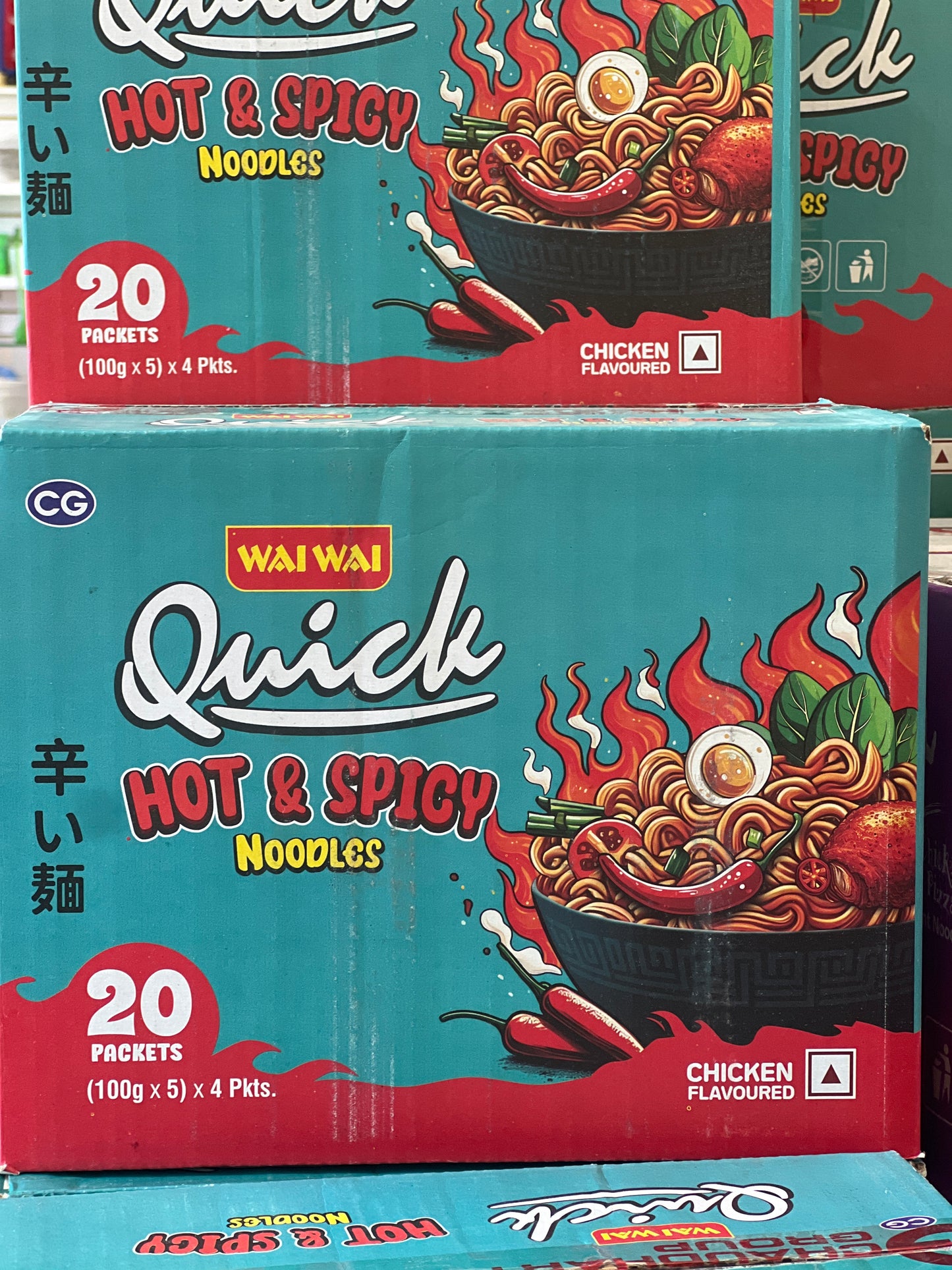 Quick Hot & Spicy Noodles