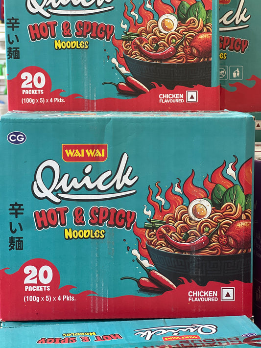 Quick Hot & Spicy Noodles